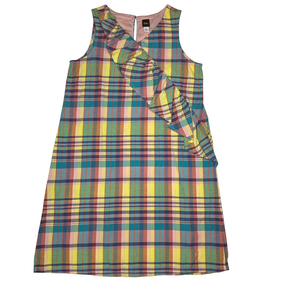 Tea Collection Plaid Madras Dress